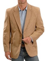 NWD Circle S Men&#39;s Galveston Sportcoat Tan, Size 48L - £63.88 GBP