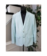 INC International Concepts Blazer Jacket Mens M Teal Single Breasted Reg... - $201.75 CAD