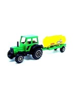 TRACTOR AGRÍCOLA CON VAGÓN CISÓN DE LECHE, MODELO DE COLECTOR DE TRACTOR... - £24.00 GBP