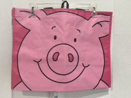 Marks Spencer Percy Pig Tote Bag Pink Piglet Smile London M&amp;S Food UK New - $15.00