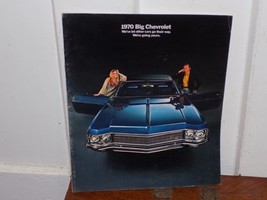 Vintage 1969-70 Big Chevrolet Caprice Impala Belair Brochure - $14.85