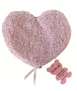 The Creme Shop Heart Shape Teddy Bag Plush Makeup Pouch - Faux Love - Pink - $4.94