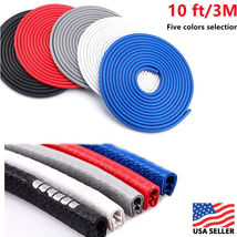 10 Feet Car Door Edge Moulding Strip Trim Seal Auto Guard Rubber Protector - £20.78 GBP