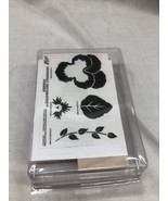 Stampin’ Up Definitely Decorative Pansies 1996 Wood Rubber Stamps Brand New - €13,01 EUR