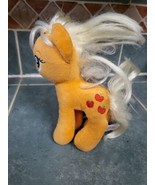 Ty My Little Pony Apple Jack 6&quot; Plush New Stuffed Animal Horse Orange  - $4.95