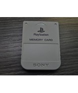 Sony PlayStation OEM Official 1 PS1 PSX Memory Card SCPH-1020 - GRAY - T... - $12.20