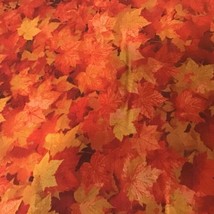 6.00yds. Timeless Treasures Pattern Natures-C 6184  Fall Leaves Quilt Fabric - £30.37 GBP