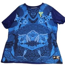 The Nike Tee Kobe Bryant Mamba Mens Blue Snake Graphic Athletic T-Shirt ... - $49.95