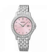 Seiko Women&#39;s Watch SXDF89 Swarovski Crystal Steel Japanese Quartz Wrist... - $5,650.38 MXN