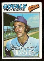 Kansas City Royals Steve Mingori 1977 Topps Baseball Card # 314 Vg - £0.39 GBP