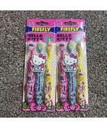Firefly Hello Kitty Sanrio Kids Soft Toothbrush 3 Pack x2 - $9.95