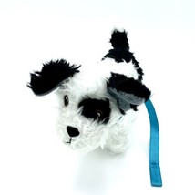 American Girl Doll Melody Pet Dog ”Bo” Plush Black White Terrier 7”H X 4... - £9.58 GBP
