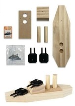 Home Depot Kid&#39;s Workshop Wooden  Battleship Kit  November 2020 w/ Pin - £6.86 GBP
