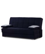 PrimeNest Sovo Black Upholstered Convertible Sofabed with Storage - $21,308.83 MXN