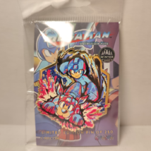 Mega Man Riding Rush Painterly Series Enamel Pin Official Collectible Badge - £23.12 GBP
