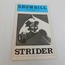 Strider The Story of a Horse Showbill Aug 1979 Chelsea Theater Center Up... - £15.13 GBP