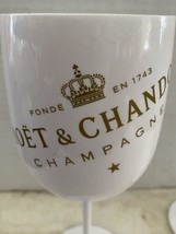 Moet &amp; Chandon White Ice Imperial Acrylic Champagne Wine Glasses - Set of 9 - £70.78 GBP