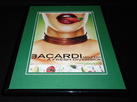 2002 Bacardi Mojitos Framed 11x14 ORIGINAL Advertisement - £27.37 GBP