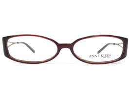 Anne Klein Brille Rahmen AK8049 135 Brown Rot Rechteckig Voll Felge 54-15-130 - £39.61 GBP