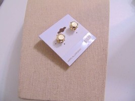 Department Store  3/8&quot; Gold ToneCrowned Stud Post Earrings N365 - $5.75