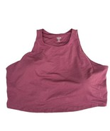 Old Navy Active Powerchill Light Support Padded Bra Go Dry Tank Top Maro... - $13.30