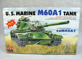 Wsn Wasan Us Military Marine M60A1 Mororized Tank Model Kit New! - £38.71 GBP