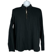 MICHAEL Michael Kors Men&#39;s 100% Pima Cotton Black Polo Shirt Size L - £14.78 GBP