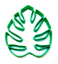 Monstera Leaf Tropical Flower Plant Trendy Cookie Cutter 3D Printed USA PR2158 - $2.99