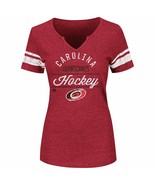 NWT NHL Carolina Hurricanes Women&#39;s Small &quot;Goals Are Golden&quot; Tee Shirt - £15.06 GBP