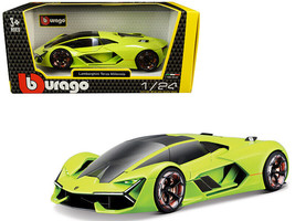 Lamborghini Terzo Millennio Lime Green with Black Top and Carbon Accents 1/24... - £29.73 GBP