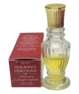 AVON HEIRLOOMS Charisma Cologne Splash 0.5FL.OZ. BOTTLE (50%Full) 1988 - $4.90