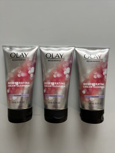 Olay Regenerist Regenerating Cream  Cleanser Vitamins 5 Fl Oz - 3 Pack - £25.11 GBP