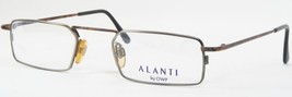 Vintage Rare Alanti Owp 8322 593 Eyeglasses Glasses Metal Frame 51-23-130mm - £41.26 GBP