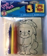 Dar-ice Inc. Wood Puzzle Kit Lion and Tiger Craft - $139.24 MXN