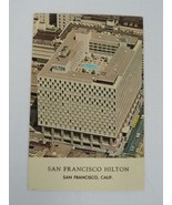 San Francisco Hilton Hotel, San Francisco California CA Air View Postcard - £3.46 GBP