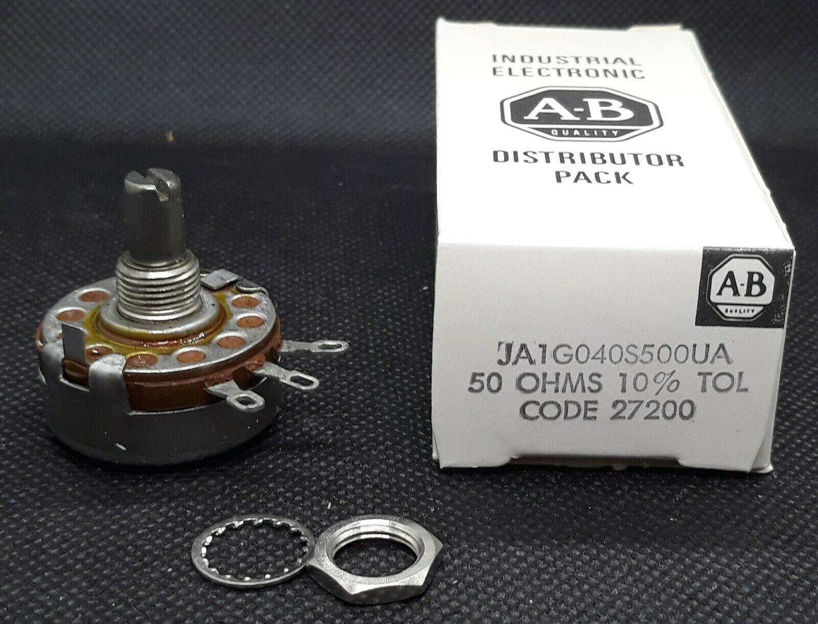 ALLEN BRADLEY POTENTIOMETER 50 OHM 2W RV4NAYSD500A Type J JA1G040S500UA - $13.99