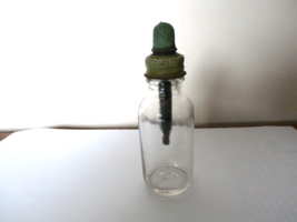 Vintage Small Vicks VA-TRO- Nol Duraglas Bottle With Dropper - £6.00 GBP