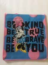 New Disney Minnie Mouse Be Kind 13&#39;&#39; x 12&#39;&#39; x 6&#39;&#39; Reusable Tote Bag - $8.96