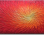Amei Art Paintings, 24 X 48 Inch 3 Dimensional Hand-Painted Artwork, Abs... - $172.96