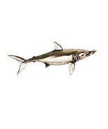 Grillie Shark-N - Shark Grille Ornament in Antiqued Nickel Finish - $86.73 CAD