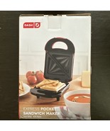 Dash Pocket Sandwich Maker Red - €6,06 EUR
