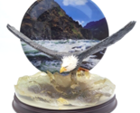 Bradford Exchange &quot; Hit &amp; Run &quot; Eagle &amp; Salmon - Force Of Nature Plate &amp;... - $14.99