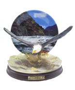 Bradford Exchange &quot; Hit &amp; Run &quot; Eagle &amp; Salmon - Force Of Nature Plate &amp;... - £11.76 GBP