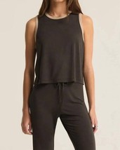 Z Supply warmer days ringer tank top in Charcoal - size M - $43.56