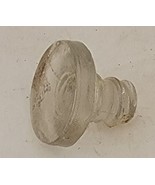 Vintage Clear Crystal or Glass Bottle Replacement Stopper Top ONLY #30 - $352.39 MXN