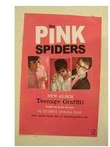 The Pink Spiders Poster Promo Teenage Graffiti Mint - £14.12 GBP