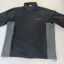 Columbia Sportswear Jacket Fleece Full Zip Casual XM6138 Black/Gray Men’s Size L image 15