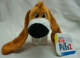 The Secret Life Of Pets 2 Tiny The Basset Puppy Dog 5&quot; Plush Stuffed Animal New - £15.61 GBP