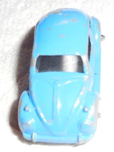Tootsietoy Blue Volkswagen Bug Tootsietoy Used Car Nice Shape 1960&#39;s - £4.76 GBP
