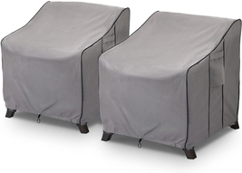Kylinlucky Waterproof Patio Furniture Cover, Heavy Duty Lawn Chair Covers Windpr - £24.66 GBP